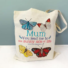 Load image into Gallery viewer, Personalised Butterfly Bag
