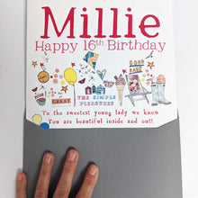 Load image into Gallery viewer, Personalised Big Milestone 21st Birthday Card
