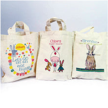Load image into Gallery viewer, Set Of Five Personalised Easter Hunt Bag
