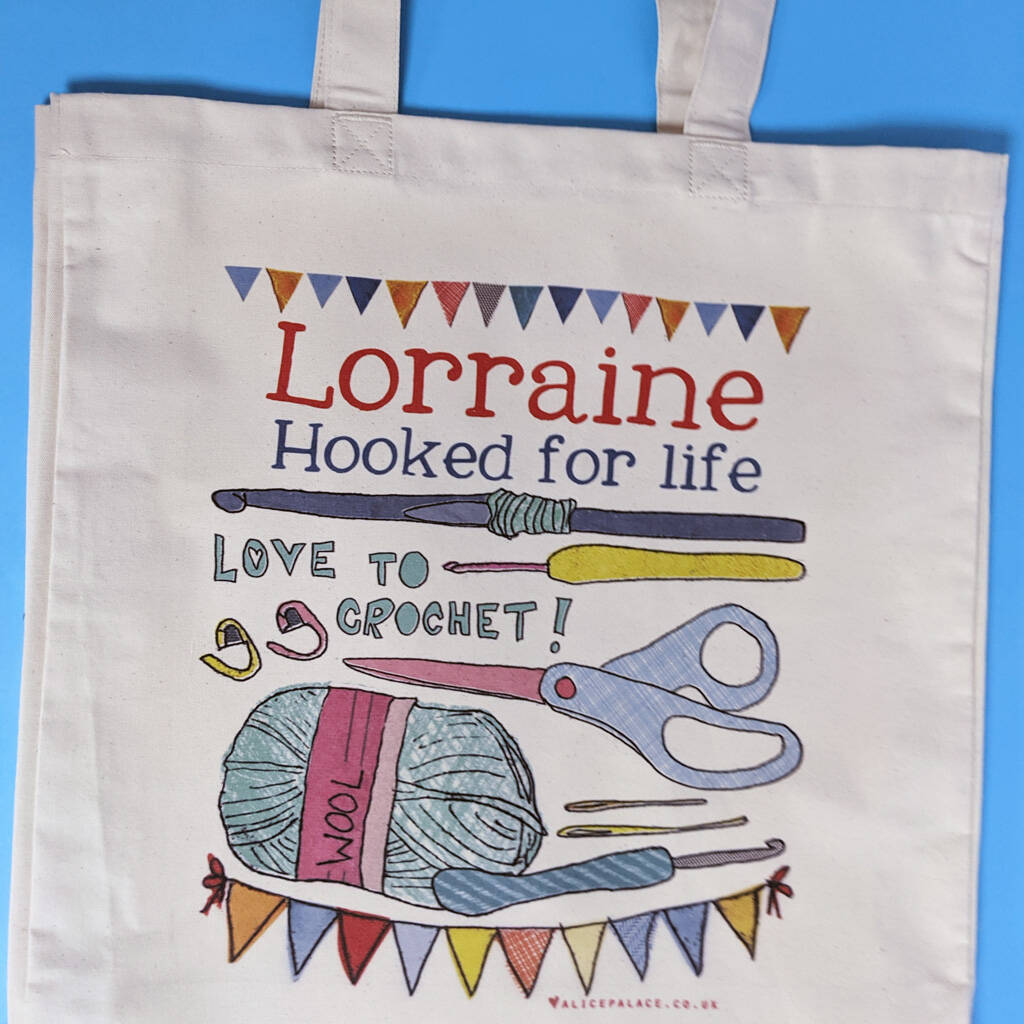 Personalised Crochet bag – Alice Palace