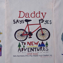 Load image into Gallery viewer, Personalised Cycling Adventures Storage Bag
