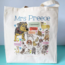 Load image into Gallery viewer, Personalised Dog Lover Bag
