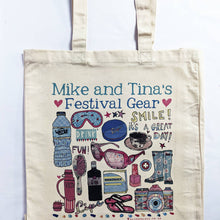 Load image into Gallery viewer, Personalised Festival Survival Bag
