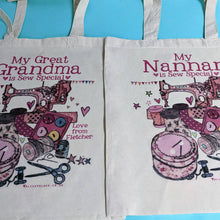 Load image into Gallery viewer, Personalised Great Grandma Bag
