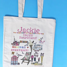 Load image into Gallery viewer, Personalised Happy Retirement Bag

