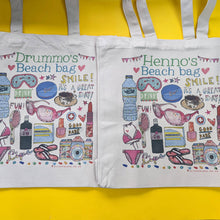 Load image into Gallery viewer, Personalised Beach Bag
