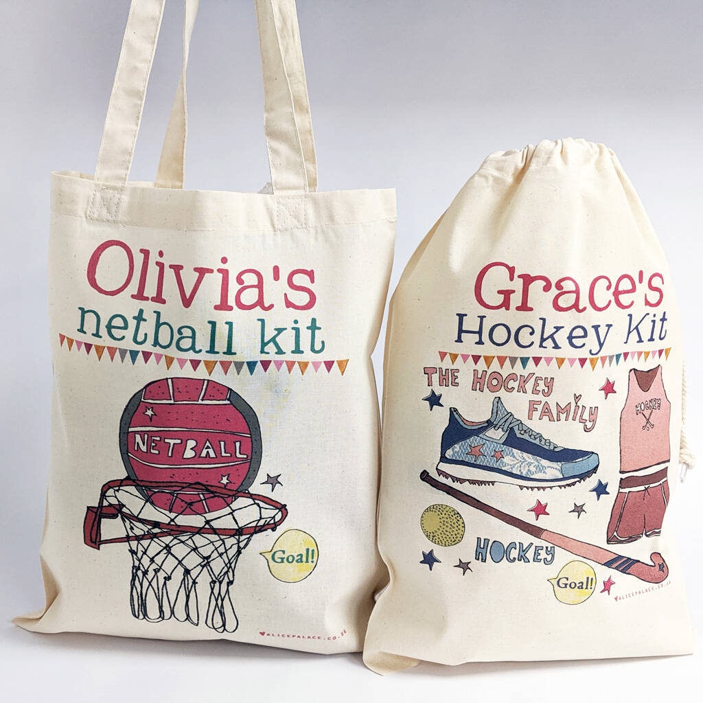 Personalised Netball Kit Bag