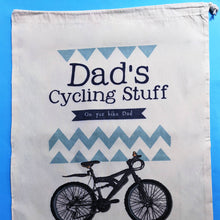 Load image into Gallery viewer, Personalised &#39;On Yer Bike&#39; Cycling Storage Bag
