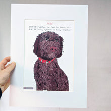 Load image into Gallery viewer, Personalised Pet Personality Portrait

