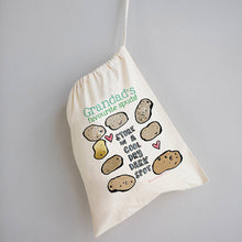 Load image into Gallery viewer, Personalised Reusable Cotton Veg Bag
