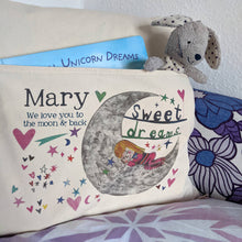 Load image into Gallery viewer, Personalised Sweet Dreams Cushion Cover
