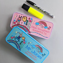 Load image into Gallery viewer, Personalised Teacher Pencil Tin
