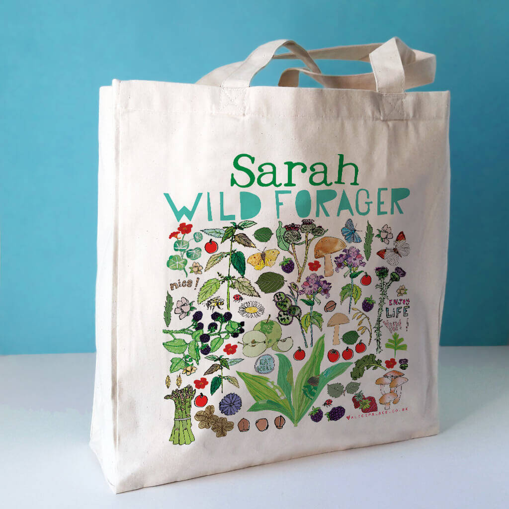 Personalised Wild Forager Bag