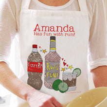 Load image into Gallery viewer, Personalised &#39;Rum&#39; Apron
