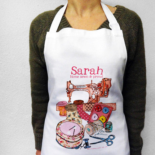 Personalised Sewing Apron
