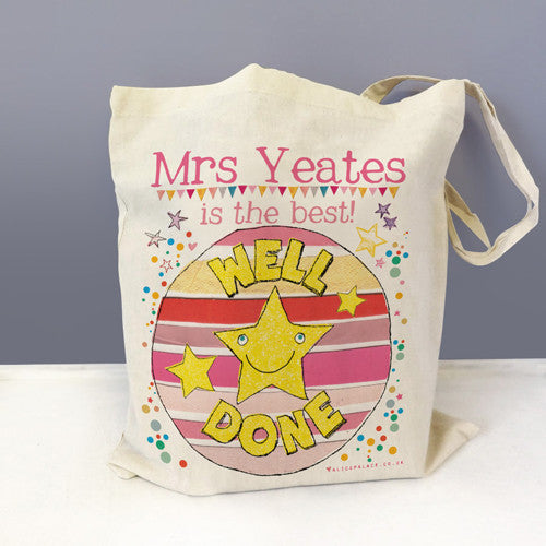 Personalised Well done Bag