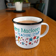 Personalised Star Teacher Mug